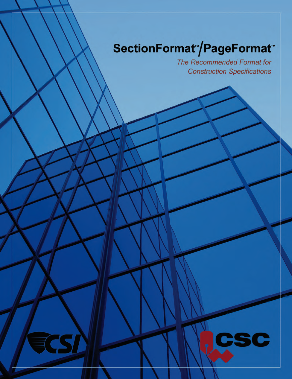 SectionFormat/PageFormat Construction Specifications Institute (TEST)